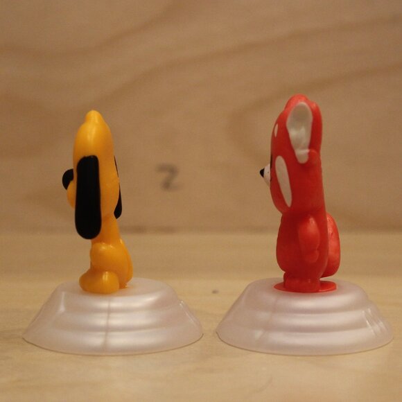 McDonald's Disney 100 Year Celebration Toy Set Pluto/Panda Mei 2023 - Picture 4 of 5